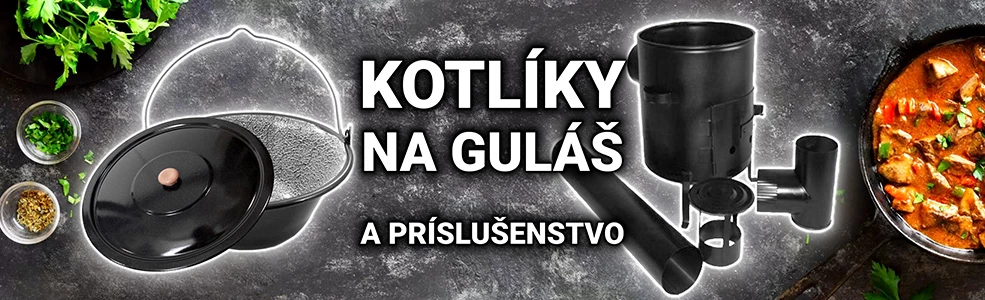 Kotlky na gul a prsluenstvo
