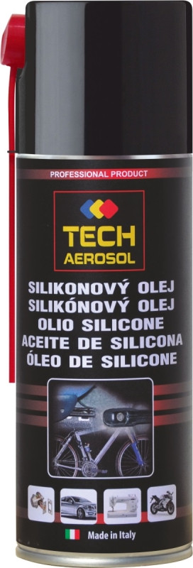 Olej silikónový v spreji  TECH 400 ml
