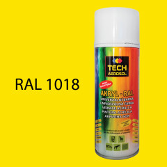 Farba v spreji akrylová TECH RAL 1018 400 ml