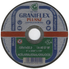 Kot rezn na kov 125x1,6 Graniflex