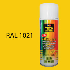 Farba v spreji akrylová TECH RAL 1021 400 ml