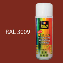 Farba v spreji akrylová TECH RAL 3009 400 ml