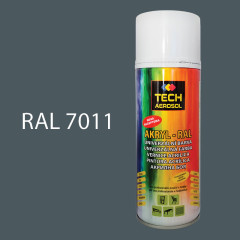 Farba v spreji akrylov TECH RAL 7011 400 ml
