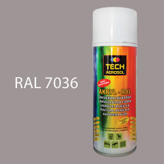 Farba v spreji akrylov TECH RAL 7036 400 ml