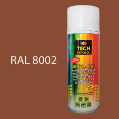 Farba v spreji akrylov TECH RAL 8002 400 ml