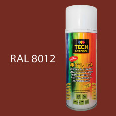 Farba v spreji akrylov TECH RAL 8012 400 ml