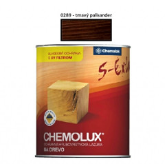 Lazra na drevo Chemolux Extra 0,75 L /0289 (tmav palisander)
