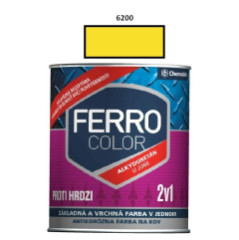 Farba na kov Ferro Color pololesk/6200 0,75 L (lt)