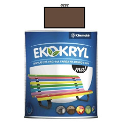 Farba Ekokryl Mat 0232 (hned kvov) 0,6 l