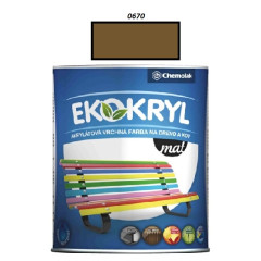Farba Ekokryl Mat 0670 (okrov) 0,6 l