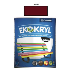 Farba Ekokryl Mat 0840 (ervenohned) 0,6 l