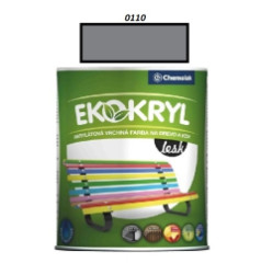 Farba Ekokryl Lesk 0110 (ed tmav) 0,6 l
