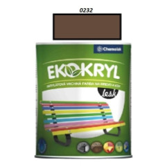 Farba Ekokryl Lesk 0232 (hned kvov) 0,6 l