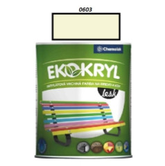 Farba Ekokryl Lesk 0603 (krmov) 0,6 l