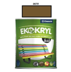 Farba Ekokryl Lesk 0670 (okrov) 0,6 l