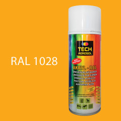 Farba v spreji akrylová TECH RAL 1028 400 ml