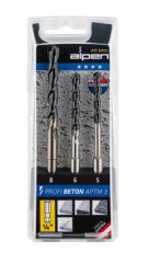 Sada vrtkov Profi beton APTM3 Alpen