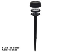 Svietidlo solrne 1 led 38,5x7,5x7,5 cm IGOR