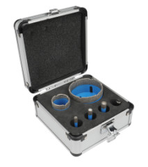 Korunky vykru�ovacie diamantov� 12ks HOTECHE 605002