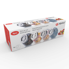 Sada d�z ALPINA�200ml 8x8x6cm 4ks