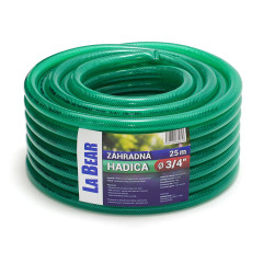 Hadica z�hradn� LaBear 3/4" 25 m spevnen� transparent� zelen�