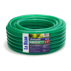 Hadica z�hradn� LaBear 1" 25 m spevnen� transparent� zelen�