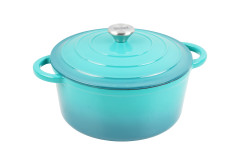 Kastr�l smaltovan� Cast Iron s pokrievkou 22 x 9,5 cm BS11320