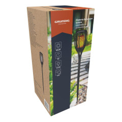 Svetlo z�hradn� sol�rne LED GRUNDIG s efektom plame�a