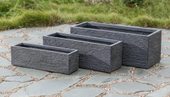Kvetin�� hranat� GRANIT 80x30x30 cm WXP412ABC L