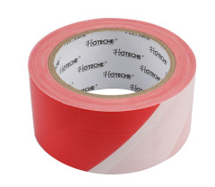 P�ska v�stra�n� �erveno-biela 50 mm x 150 m HOTECHE 438502