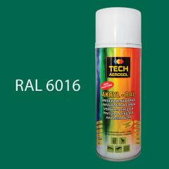 Farba v spreji akrylov TECH RAL 6016 400 ml