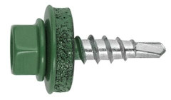 Skrutka do krytiny s vrtikom TEX 4,8x35 RAL 6005