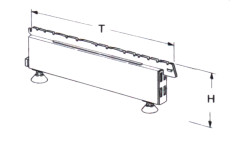 Reglov noha 300 x 160 mm