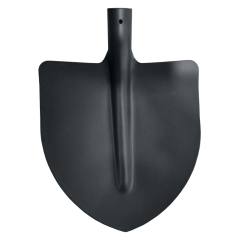Lopata srdcovka bez n�sady 270x275mm �ierna