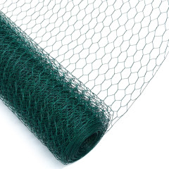 Pletivo chovatesk 1x25m, oko 13 mm, 1,0 mm poplast RAL6005