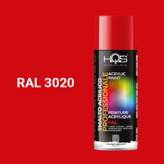 Farba v spreji akrylov� HQS RAL 3020 matn� 400ml