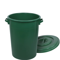 Ndoba 100l s rkami + veko zelen