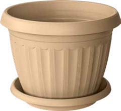 Kvetin�� kruhov� INFINITTY s miskou 20,5cm 3L kr�mov�