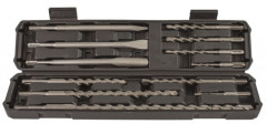 Sada vrtkov a sekov SDS+ 12-dielna sada HOTECHE HT531004
