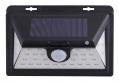 Svietidlo solárne nástenné so senzorom 34 SMD / 5,5 V / IP65 HOTECHE (440401)