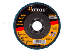 Kot brsny lamelov zirkn modr 115 mm P40 HOTECHE HT550406