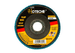 Kot brsny lamelov zirkn modr 115 mm P80 HOTECHE HT550408
