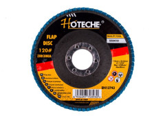 Kot brsny lamelov zirkn modr 115 mm P120 HOTECHE HT550410